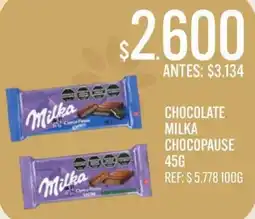 Supermercados Todo Milka chocolate chocopause oferta
