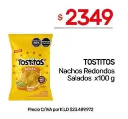 Nini Mayorista Tostitos nachos redondos salados oferta