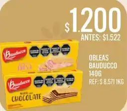 Supermercados Todo Bauducco obleas oferta