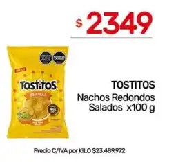 Nini Mayorista Tostitos nachos redondos salados oferta