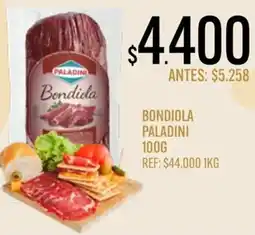 Supermercados Todo Paladini bondiola oferta
