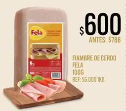 Supermercados Todo Fela fiambre de cerdo oferta