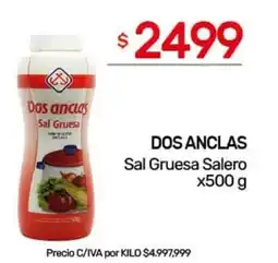 Nini Mayorista Dos anclas sal gruesa salero oferta