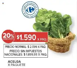 Carrefour Acelga oferta