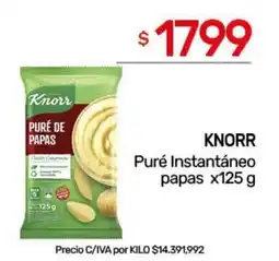 Nini Mayorista Knorr puré instantáneo papas oferta