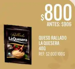 Supermercados Todo La quesera queso rallado oferta