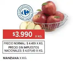 Carrefour Manzana oferta