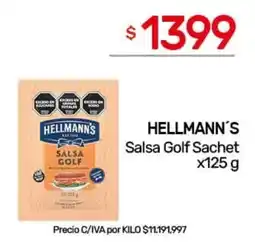 Nini Mayorista Hellmann's salsa golf salsa golf sachet oferta