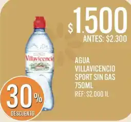 Supermercados Todo Villavicencio agua sport sin gas oferta