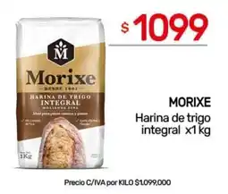 Nini Mayorista Morixe harina de trigo integral oferta