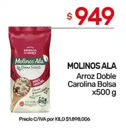 Nini Mayorista Molinos Ala arroz doble carolina oferta