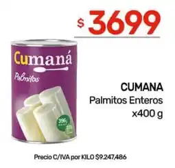Nini Mayorista Cumana palmitos enteros oferta