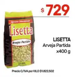 Nini Mayorista Lisetta arveja partida oferta