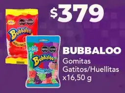 Nini Mayorista Bubbaloo gomitas gatitos/huellitas oferta