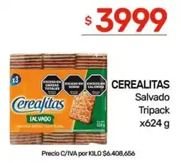 Nini Mayorista Cerealitas salvado tripack oferta