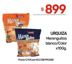 Nini Mayorista Urquiza merenguitos blanco/color oferta