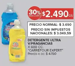 Carrefour Carrefour expert detergente ultra v/fragancias oferta