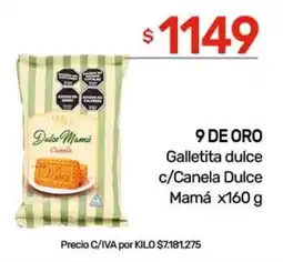 Nini Mayorista 9 de Oro canela dulce mamá oferta