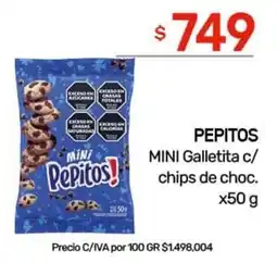 Nini Mayorista Pepitos mini galletita oferta