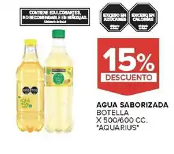 Carrefour Aquarius agua saborizada botella oferta