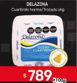 Nini Mayorista Delazona cuartirolo horma/trozado oferta