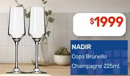 Nini Mayorista Nadir copa brunello champagne oferta