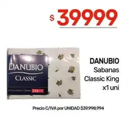 Nini Mayorista Danubio sabanas classic king oferta