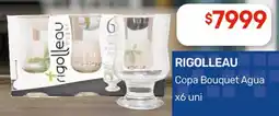 Nini Mayorista Rigolleau copa bouquet agua oferta