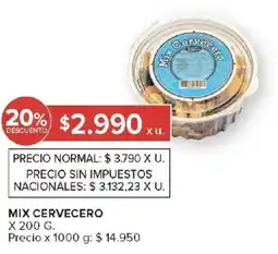 Carrefour Mix cervecero oferta