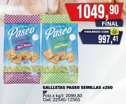 Maxiconsumo Paseo semillas gallletas oferta