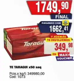 Maxiconsumo Taragui té oferta