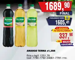 Maxiconsumo Terma amargo oferta