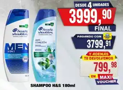 Maxiconsumo H&S shampoo oferta