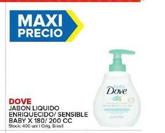 Carrefour Maxi Dove Jabon Liquido Enriquecido - Sensible Baby oferta