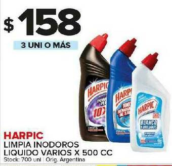 Carrefour Maxi Harpic Limpia Inodoros Liquido Varios oferta