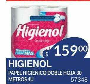 Masivos Higienol Papel Higienico Doble Hoja oferta