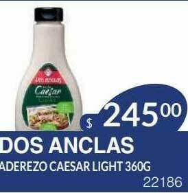 Masivos Dos Anclas Aderezo Caesar Light oferta