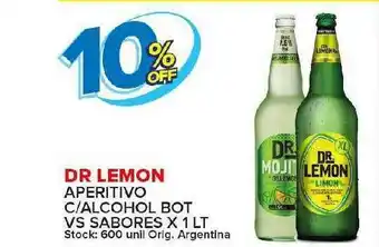 Carrefour Maxi Dr Lemon Aperitivo oferta