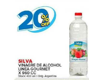 Carrefour Maxi Silva Vinagre De Alcohol Linea Gourmet oferta