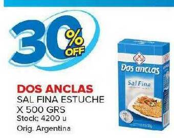 Carrefour Maxi Dos Anclas Sal Fina Estuche oferta