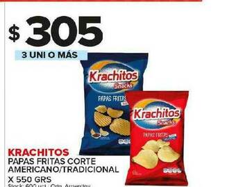 Carrefour Maxi Krachitos Papas Fritas Corte Americano-tradicional oferta