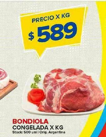 Carrefour Maxi Bondiola Congelada oferta