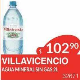 Villavicencio Agua Mineral Sin Gas