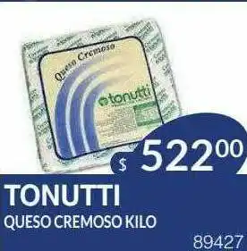 Masivos Tonutti Queso Cremoso oferta