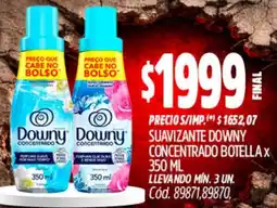 Supermercados Yaguar Downy suavizante concentrado botella oferta