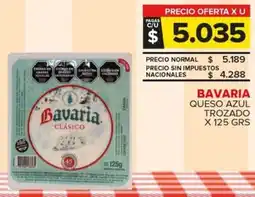 Carrefour Maxi Bavaria queso azul trozado oferta