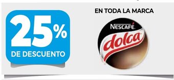 La Anonima Nescafé Dolca en Toda La Marca oferta