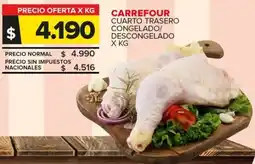 Carrefour Maxi Carrefour cuarto trasero congelado/ descongelado oferta