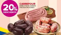Carrefour Maxi Carrefour embutidos varias presentaciones oferta