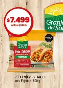 Makro Relleno para fatas vegetales oferta